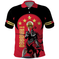 Trinidad and Tobago Cricket Personalized Polo Shirt Trinbago Knight Riders 5th Champions Proud - Wonder Print Shop
