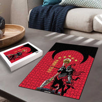Trinidad and Tobago Cricket Personalized Puzzle Trinbago Knight Riders 5th Champions Proud - Wonder Print Shop