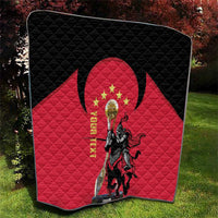 Trinidad and Tobago Cricket Personalized Quilt Trinbago Knight Riders 5th Champions Proud - Wonder Print Shop