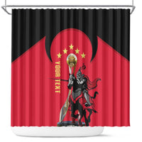 Trinidad and Tobago Cricket Personalized Shower Curtain Trinbago Knight Riders 5th Champions Proud - Wonder Print Shop