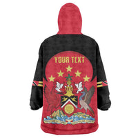 Trinidad and Tobago Cricket Personalized Wearable Blanket Hoodie Trinbago Knight Riders 5th Champions Proud - Wonder Print Shop