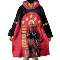 Trinidad and Tobago Cricket Personalized Wearable Blanket Hoodie Trinbago Knight Riders 5th Champions Proud - Wonder Print Shop