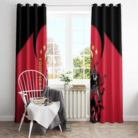 Trinidad and Tobago Cricket Personalized Window Curtain Trinbago Knight Riders 5th Champions Proud - Wonder Print Shop