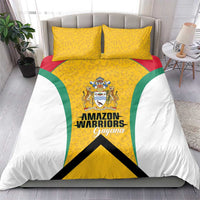 Guyana Cricket Bedding Set Amazon Warriors Est 2013 Version - Wonder Print Shop