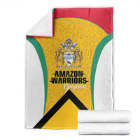 Guyana Cricket Blanket Amazon Warriors Est 2013 Version - Wonder Print Shop