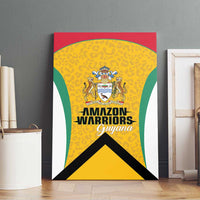 Guyana Cricket Canvas Wall Art Amazon Warriors Est 2013 Version - Wonder Print Shop