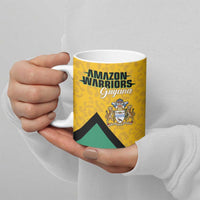 Guyana Cricket Custom Ceramic Mug Amazon Warriors Est 2013 Version - Wonder Print Shop
