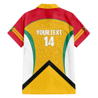 Guyana Cricket Custom Family Matching Long Sleeve Bodycon Dress and Hawaiian Shirt Amazon Warriors Est 2013 Version - Wonder Print Shop