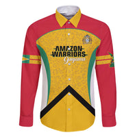 Guyana Cricket Custom Family Matching Long Sleeve Bodycon Dress and Hawaiian Shirt Amazon Warriors Est 2013 Version - Wonder Print Shop