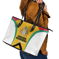 Guyana Cricket Leather Tote Bag Amazon Warriors Est 2013 Version - Wonder Print Shop