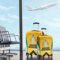 Guyana Cricket Luggage Cover Amazon Warriors Est 2013 Version - Wonder Print Shop