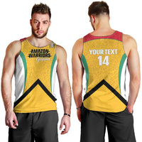 Guyana Cricket Custom Men Tank Top Amazon Warriors Est 2013 Version - Wonder Print Shop