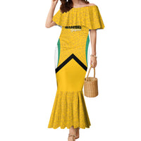 Guyana Cricket Custom Mermaid Dress Amazon Warriors Est 2013 Version - Wonder Print Shop