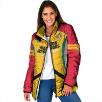 Guyana Cricket Custom Padded Jacket Amazon Warriors Est 2013 Version - Wonder Print Shop