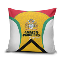 Guyana Cricket Pillow Cover Amazon Warriors Est 2013 Version - Wonder Print Shop