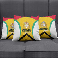 Guyana Cricket Pillow Cover Amazon Warriors Est 2013 Version - Wonder Print Shop