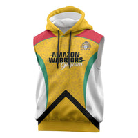 Guyana Cricket Custom Sleeveless Hoodie Amazon Warriors Est 2013 Version - Wonder Print Shop