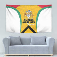 Guyana Cricket Tapestry Amazon Warriors Est 2013 Version - Wonder Print Shop