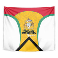 Guyana Cricket Tapestry Amazon Warriors Est 2013 Version - Wonder Print Shop