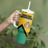 Guyana Cricket Custom Tumbler With Handle Amazon Warriors Est 2013 Version - Wonder Print Shop