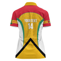 Guyana Cricket Custom Women Polo Shirt Amazon Warriors Est 2013 Version - Wonder Print Shop