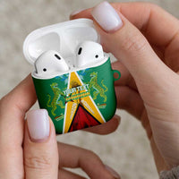 Custom Guyana Cricket Amazon Warriors AirPods Case Flag Style - Wonder Print Shop