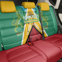 Custom Guyana Cricket Amazon Warriors Back Car Seat Cover Flag Style - Wonder Print Shop