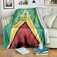 Custom Guyana Cricket Amazon Warriors Blanket Flag Style - Wonder Print Shop
