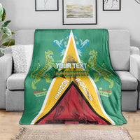 Custom Guyana Cricket Amazon Warriors Blanket Flag Style - Wonder Print Shop