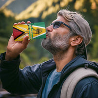 Custom Guyana Cricket Amazon Warriors 4 in 1 Can Cooler Tumbler Flag Style - Wonder Print Shop