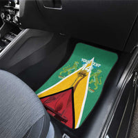 Custom Guyana Cricket Amazon Warriors Car Mats Flag Style - Wonder Print Shop