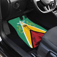 Custom Guyana Cricket Amazon Warriors Car Mats Flag Style - Wonder Print Shop