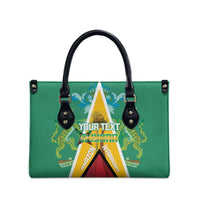 Custom Guyana Cricket Amazon Warriors Leather Bag Flag Style - Wonder Print Shop