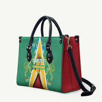 Custom Guyana Cricket Amazon Warriors Leather Bag Flag Style - Wonder Print Shop