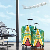 Custom Guyana Cricket Amazon Warriors Luggage Cover Flag Style - Wonder Print Shop