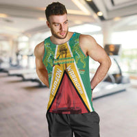 Custom Guyana Cricket Amazon Warriors Men Tank Top Flag Style - Wonder Print Shop