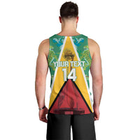 Custom Guyana Cricket Amazon Warriors Men Tank Top Flag Style - Wonder Print Shop