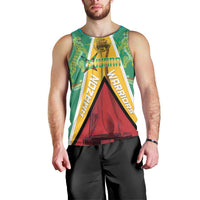 Custom Guyana Cricket Amazon Warriors Men Tank Top Flag Style - Wonder Print Shop