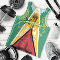 Custom Guyana Cricket Amazon Warriors Men Tank Top Flag Style - Wonder Print Shop