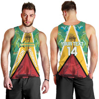 Custom Guyana Cricket Amazon Warriors Men Tank Top Flag Style - Wonder Print Shop