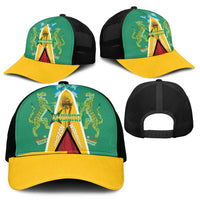 Guyana Cricket Amazon Warriors Mesh Trucker Cap Flag Style - Wonder Print Shop