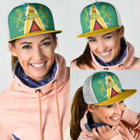 Guyana Cricket Amazon Warriors Mesh Trucker Cap Flag Style - Wonder Print Shop