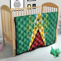 Custom Guyana Cricket Amazon Warriors Quilt Flag Style - Wonder Print Shop