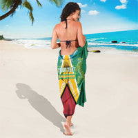 Custom Guyana Cricket Amazon Warriors Sarong Flag Style - Wonder Print Shop