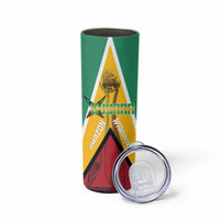 Custom Guyana Cricket Amazon Warriors Skinny Tumbler Flag Style - Wonder Print Shop