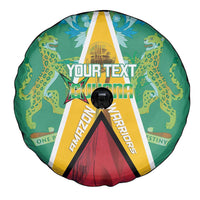 Custom Guyana Cricket Amazon Warriors Spare Tire Cover Flag Style - Wonder Print Shop