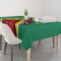 Custom Guyana Cricket Amazon Warriors Tablecloth Flag Style - Wonder Print Shop