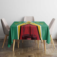 Custom Guyana Cricket Amazon Warriors Tablecloth Flag Style - Wonder Print Shop