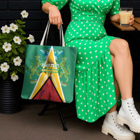 Custom Guyana Cricket Amazon Warriors Tote Bag Flag Style - Wonder Print Shop