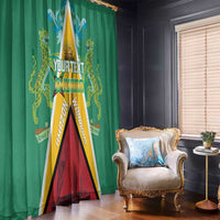 Custom Guyana Cricket Amazon Warriors Window Curtain Flag Style - Wonder Print Shop